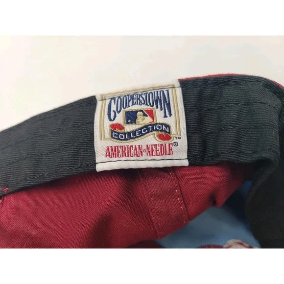 Philadelphia Phillies American Needle Cooperstown Collection Strapback Hat Cap - Picture 13 of 13